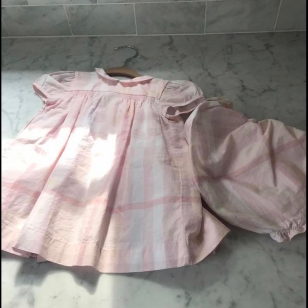 Burberry dress with bloomers